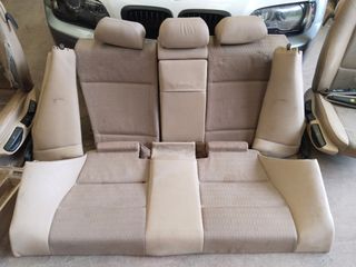 Interior crema BMW E46 coupé asientos 