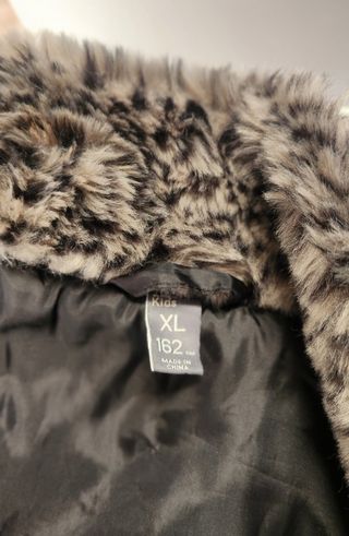 Chaleco pelo sintético