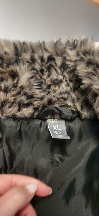 Chaleco pelo sintético