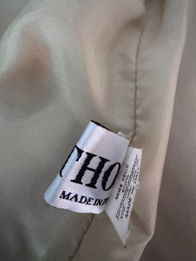 Giacca camoscio vintage