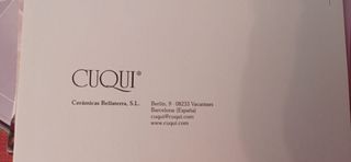 Figura ceramica cuqui grande