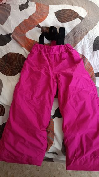 Pantalones nieve niña