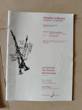 Libro de clarinete