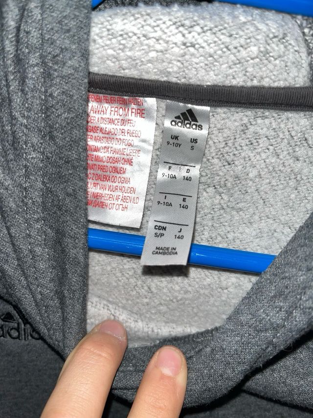 Felpa da bambino Adidas