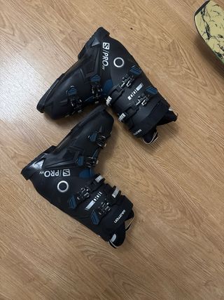 Esquis Rossignol Botas Salomon Talla 11.30