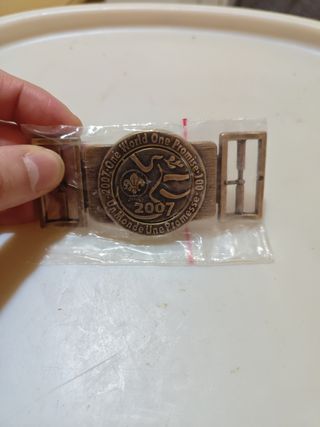 Habilla scout conmemorativa