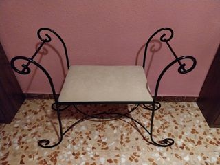 Banqueta de forja
