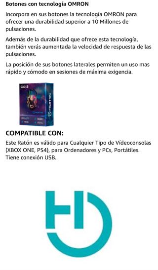 Ratón Hiditec GX12