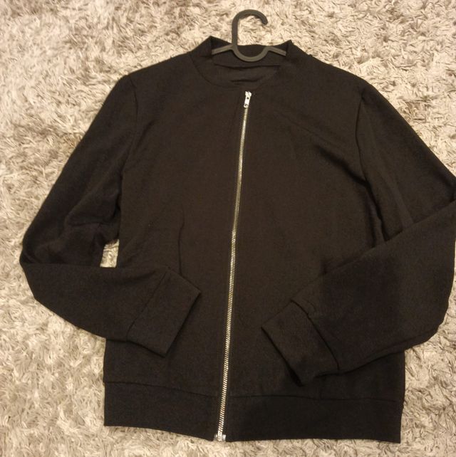 Casaco bomber preto