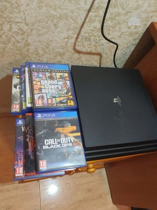 Ps4 pro más lote de juegos