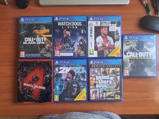 Ps4 pro más lote de juegos