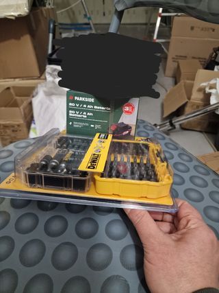 Batteria parkside 4ah set DeWalt 40pezzi