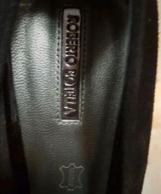 Zapatos negros Roberto Botella 