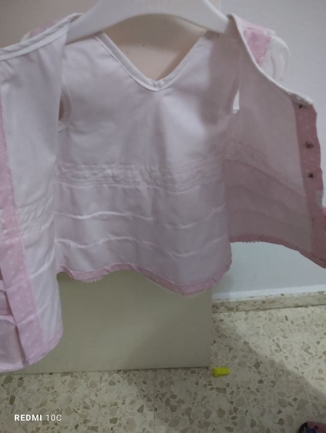 Traje flamenca bebé. Hecho a mano