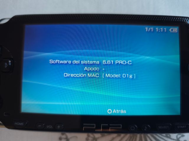 VIDEOCONSOLA PSP 1004 MAS EXTRAS