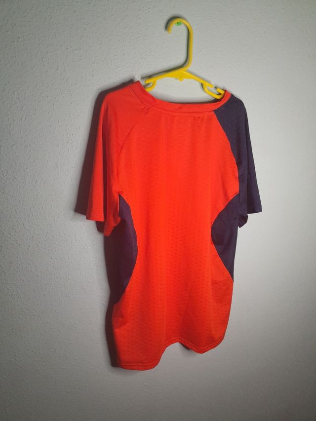Camiseta deporte Naranja y azul 12 años Decathlon