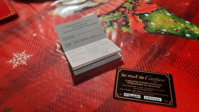 Sveglia Cartier meccanica anni 80