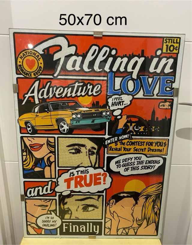 Quadro in stile pop art vintage