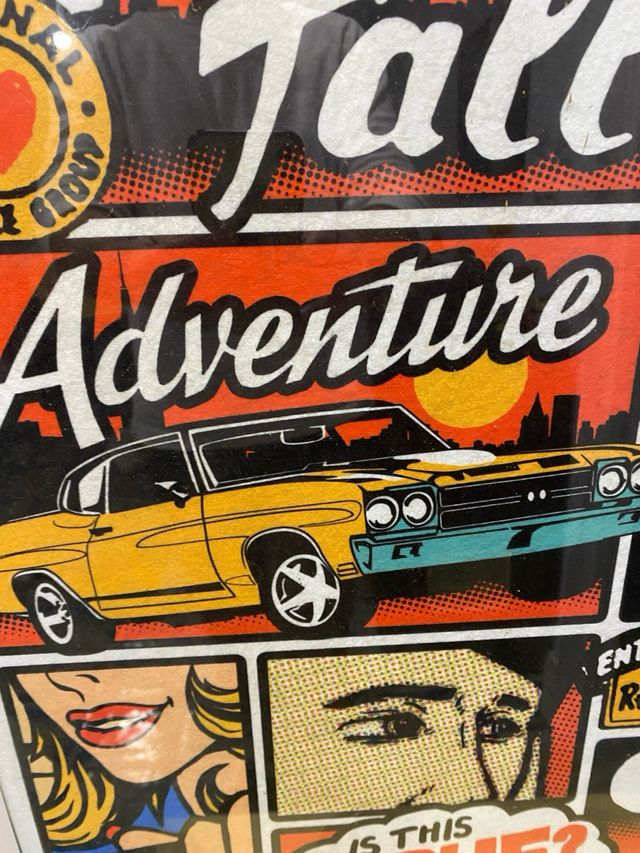 Quadro in stile pop art vintage