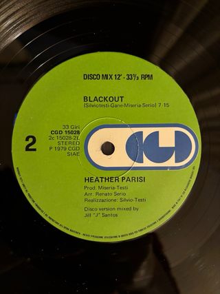 VINILE IN OTTIME CONDIZIONI 33 GIRI:HEATHER PARISI