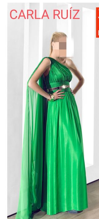 Vestido Gala diseñadora Carla Ruíz