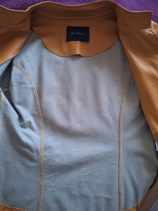 Chaqueta mujer piel sintética