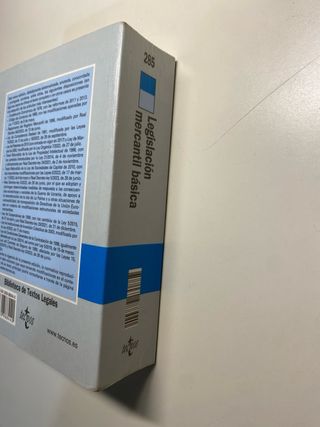 Legislación mercantil básica
