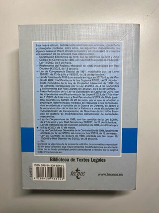 Legislación mercantil básica