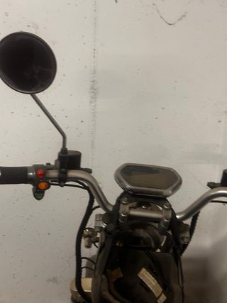 Moto electrica choper