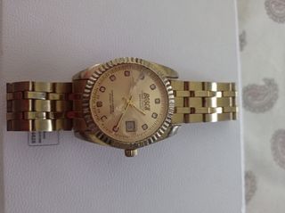 Reloj de hombre para piezas marca Bosck color dora