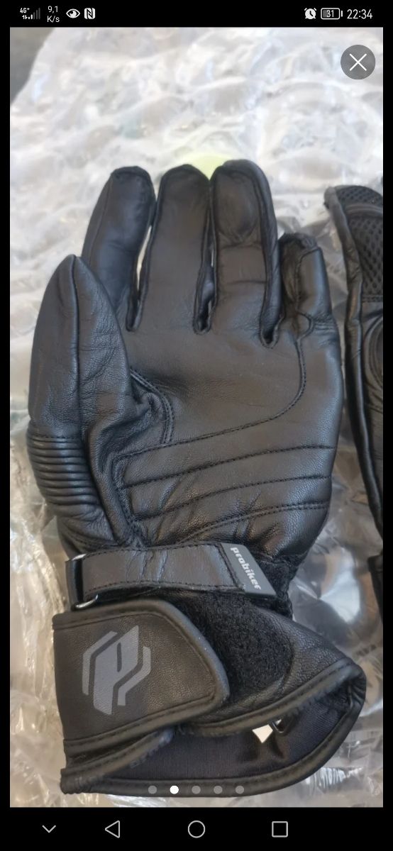 Guanti moto tg xl nuovi