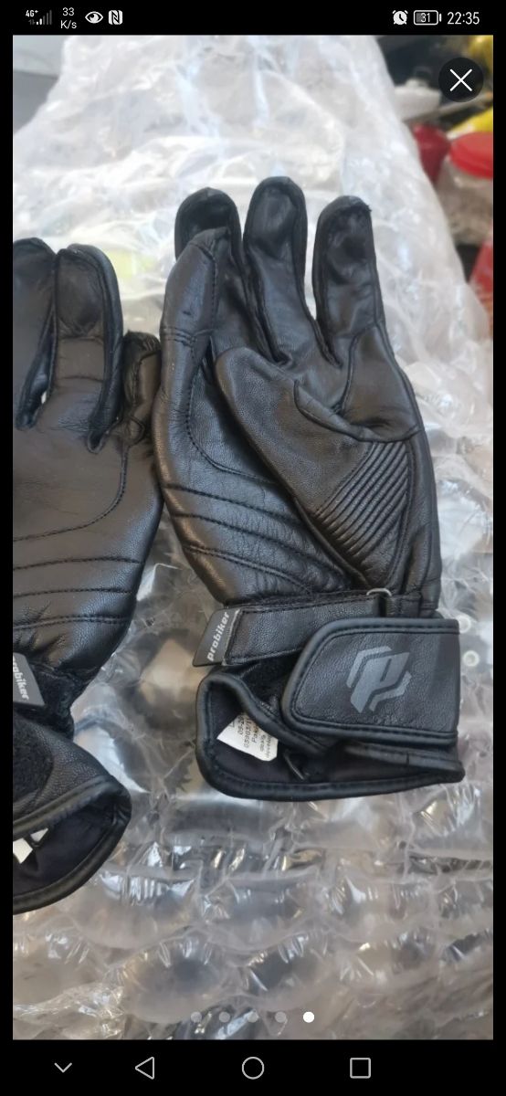 Guanti moto tg xl nuovi