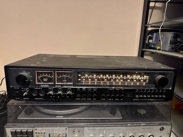Amplificador/sintonizador Saba 9140