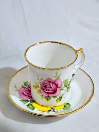 Taza de café Espresso de porcelana Inglesa