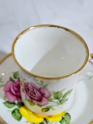 Taza de café Espresso de porcelana Inglesa