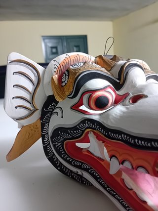 "Maru Raksha" Maschera etnica Sri Lanka