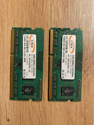 Memoria RAM 4GB (2x2GB) DDR3 1333MHz SO-DIMM Mac