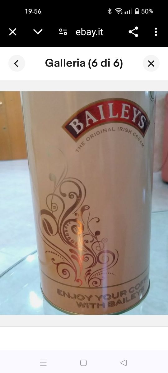 Scatola in latta Baileys