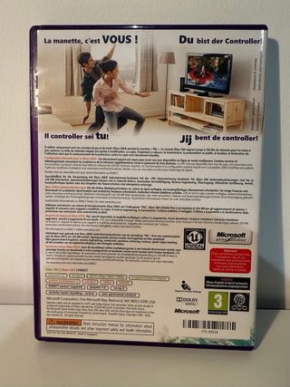 Juego Xbox360: kinect Adventures!