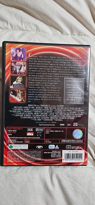 DVD FILM CHICAGO