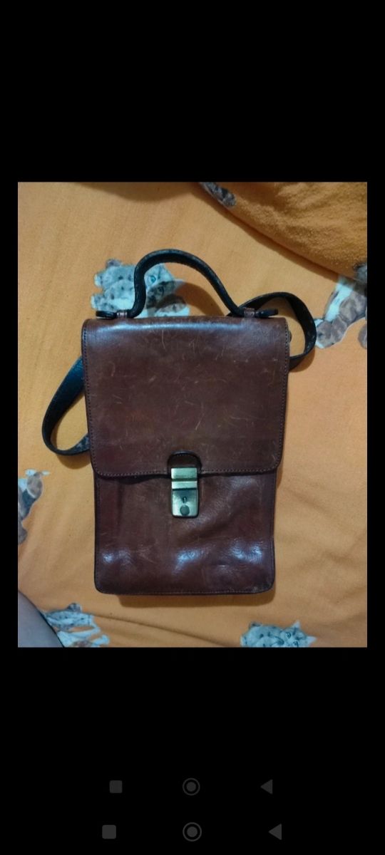 Borsello uomo vintage