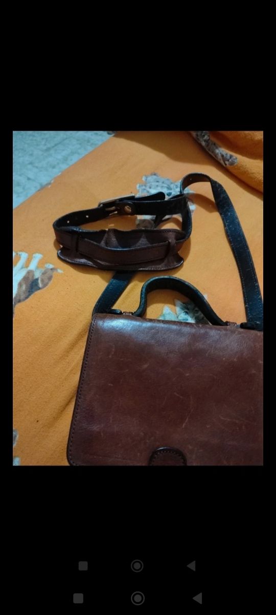 Borsello uomo vintage