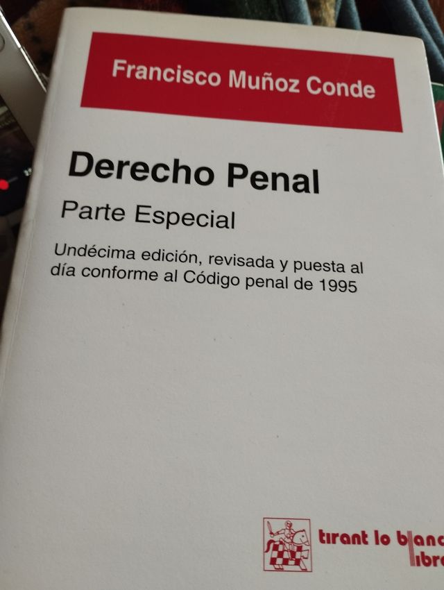 Libro Derecho Penal. Parte Especial