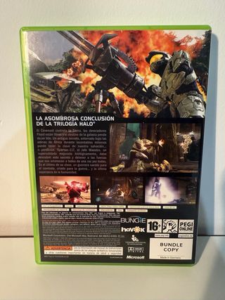 Juego xbox360: Halo 3
