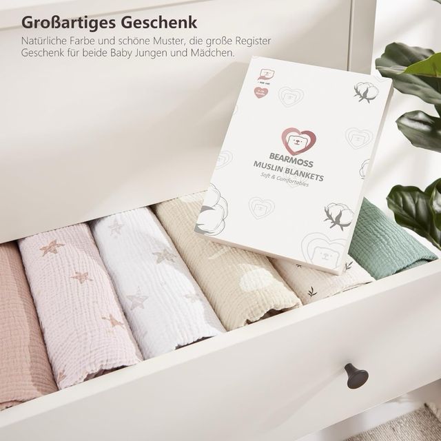 Manta de algodón para bebés