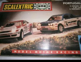 Circuito EXIN SCALEXTRIC completo porrugal 2 coche