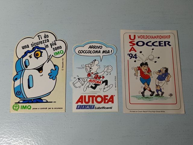 Stickers vari vintage