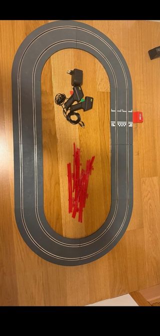 Circuito Scalextric pista gris 1/32 slot