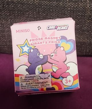 Iman de nevera "CAREBEARS" de MINISO original!!