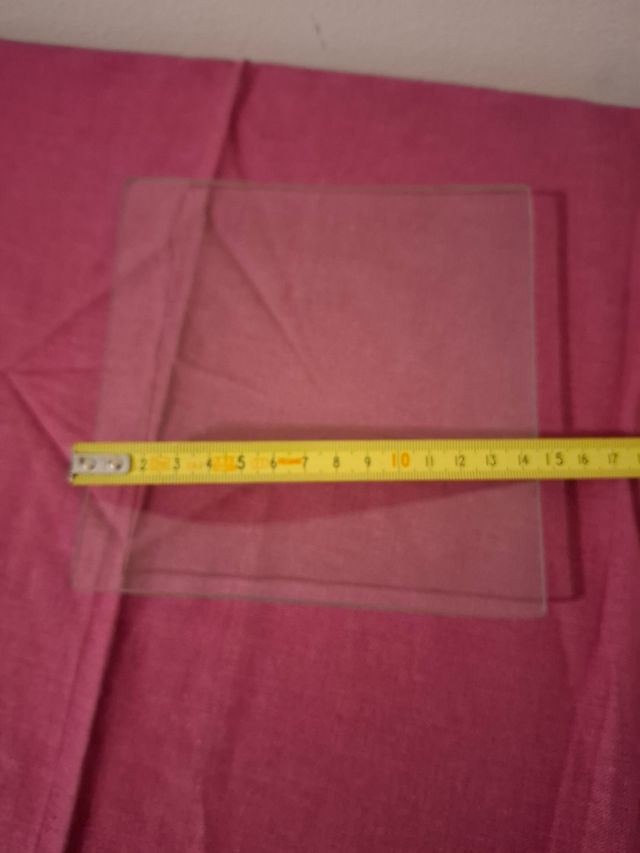 11 bandejitas de cristal